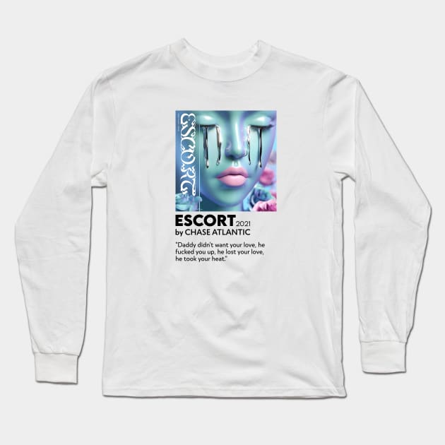 Escort Chase Atlantic 2021 Album Long Sleeve T-Shirt by Mendozab Angelob